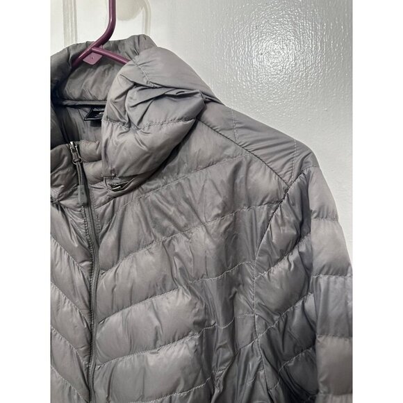 32Degrees Heat women’s size large gray puffer coat - Picture 3 of 9